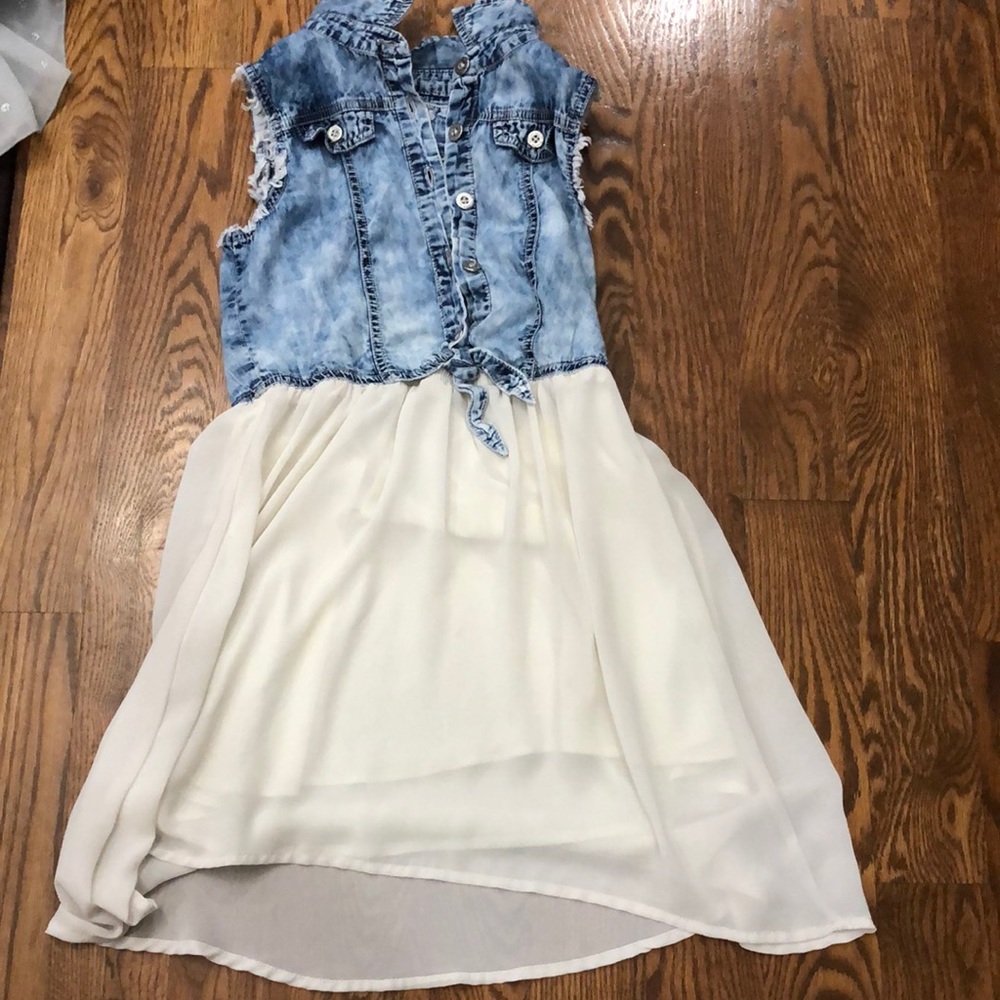Jean jacket dress